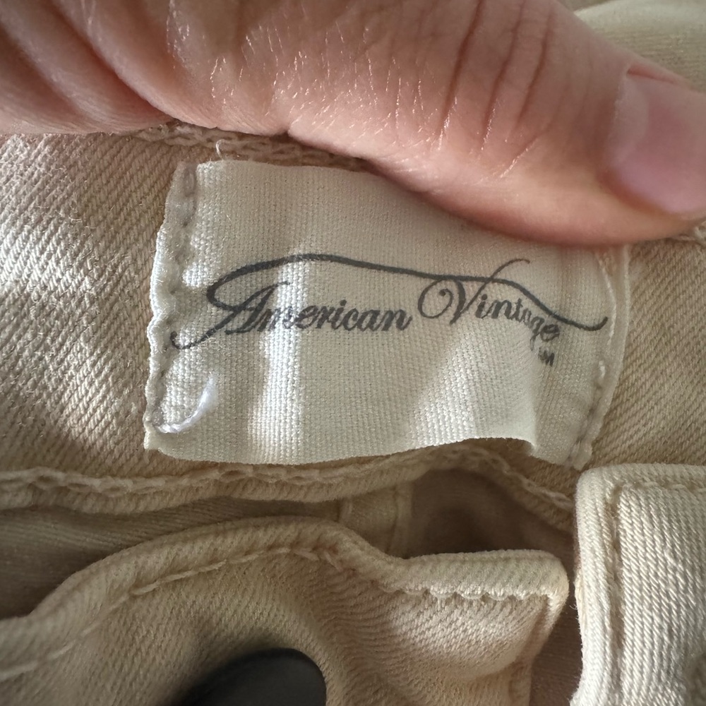 American Vintage Beige Trousers jeans - Picture 6 of 7